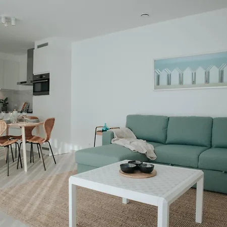 Lejlighed The Waves - Nieuw Nabij Het Met Privegarage Oostende